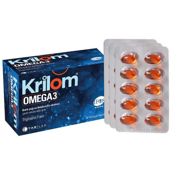 Krilom Omega 3 50 Kapsül