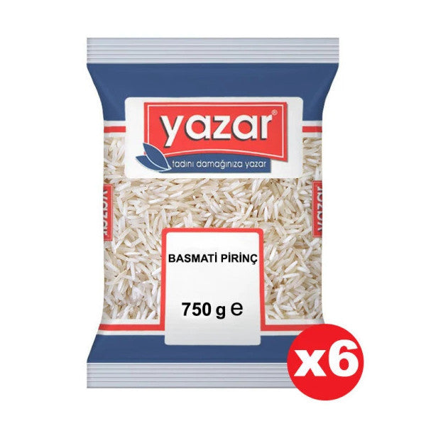 Author Basmati Rice 750 Gr X 6 Pieces