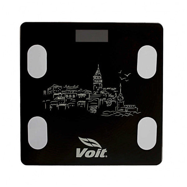 Voit Istanbul Bluetooth Scale Digital Smart Scale Fat Meter Scale - Scale With Battery And Tape Gift