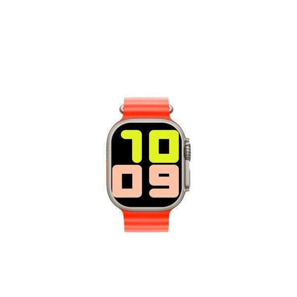 T800 Ultra 45Mm Full 00Screen Bt Call Smart Watch Orange