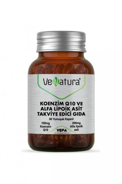 Venatura Coenzyme Q10 And Alpha Lipoic Acid 60 Capsules