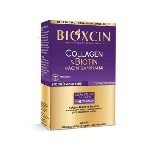 Bioxcin Collagen Biotin Volume Shampoo 300 Ml