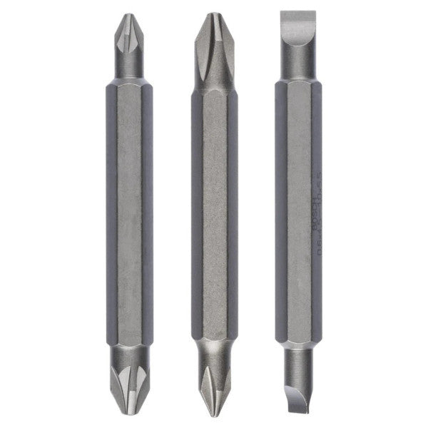 Bosch - Double Sided Screwdriver Bit Ph1/pz1/s0*60 Mm 3 Pieces