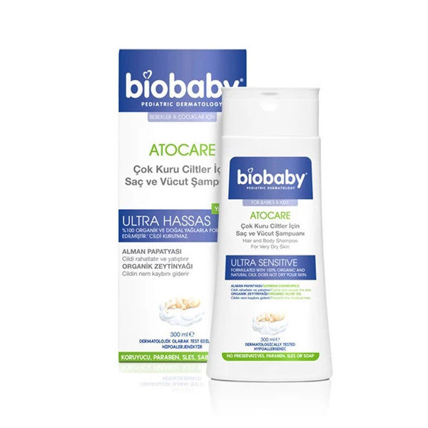 Biobaby Shampoo For Dry And Atopic Skin 300Ml