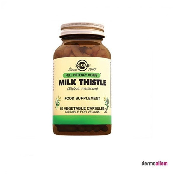 Solgar Milk Thistle 100Mg 50 Capsules