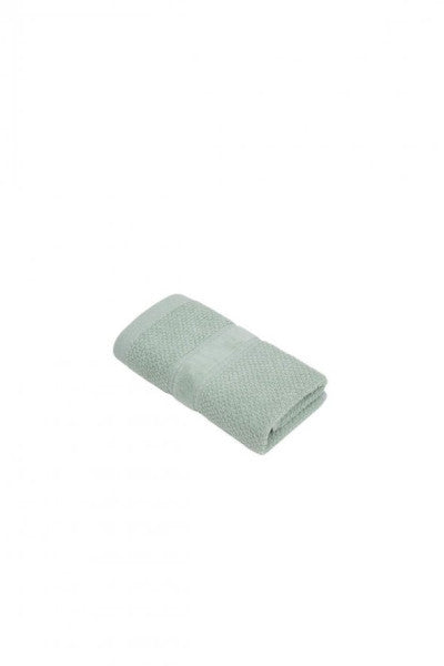 Ecocotton Anna Hand Towel 100% Cotton Jacquard Mint 30X50 Cm