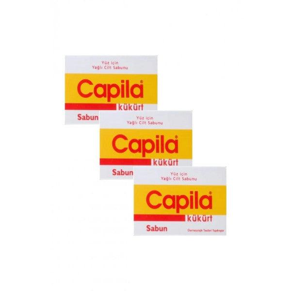 Capila Soap With Sulfur 90 Gr X 3 Pieces