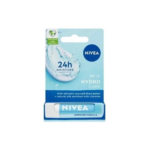 Nivea Hydro Care Lip Care Cream Spf15 4.8G