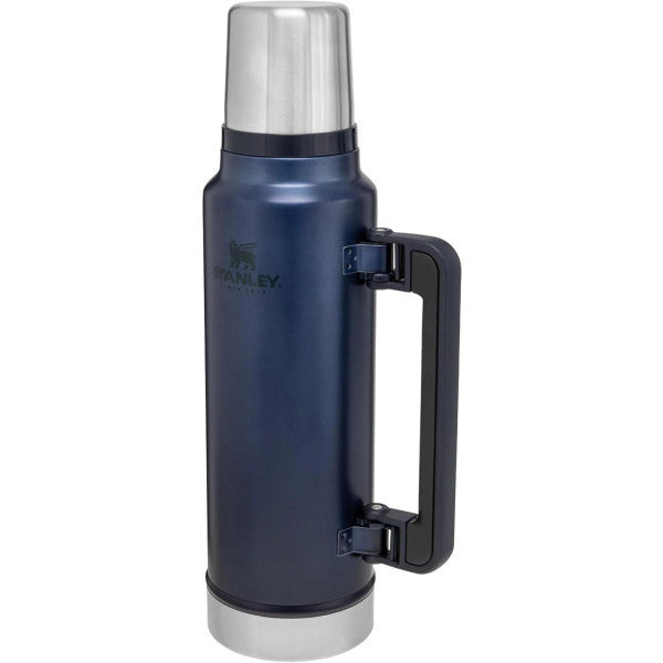 Stanley Classic Vacuum Stainless Steel Thermos 1.4 Lt The Legendary Classic Bottle 1.4L - Nightfall