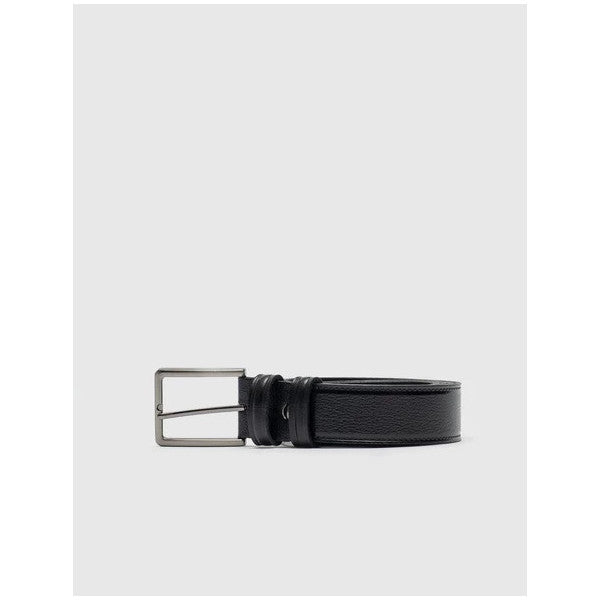 Genuine Leather Classic Black Men's Belt