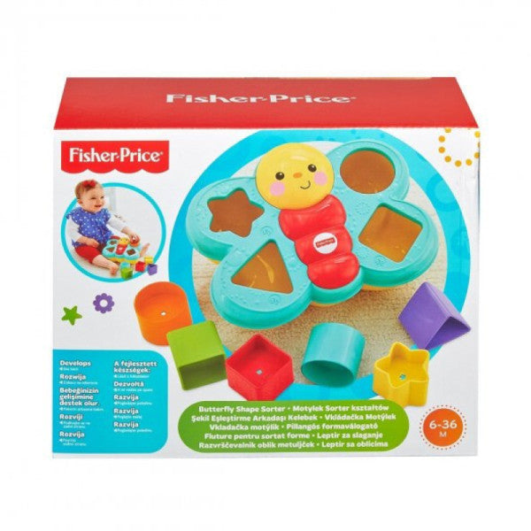 Cdc22 Fisher-Price® Shape Matching Buddy Butterfly / Sorting And Shape Sorting Toys