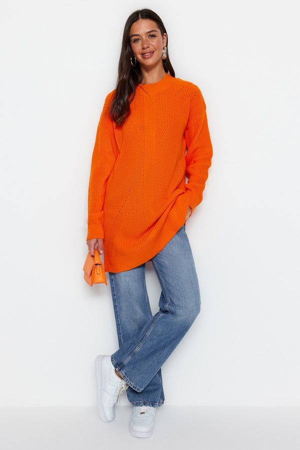 Trendyol Modest Crew Neck Knitwear Sweater Tctaw24Ak00023