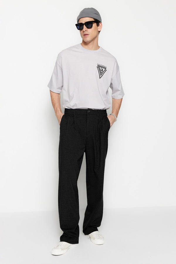 Trendyol Man Men's Wide Leg Trousers Tmnss23Pl00039