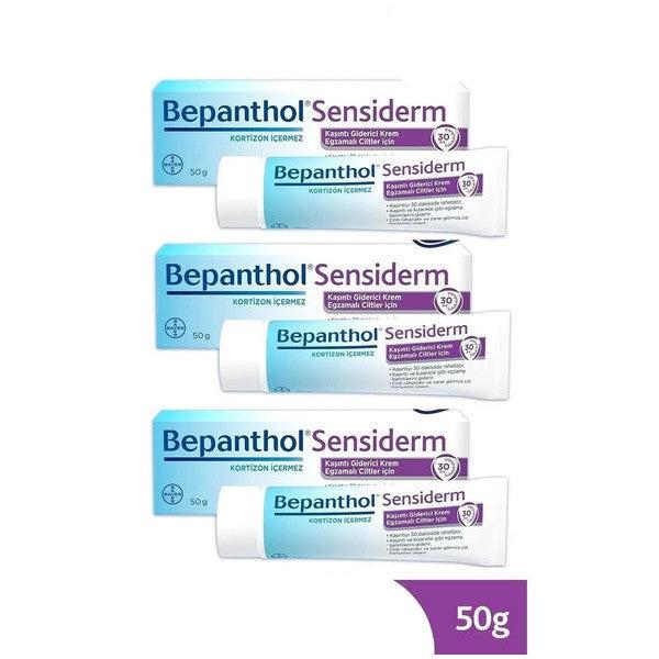 Bepanthol Sensiderm Itch Relief Cream 50 Gr 3 Pack