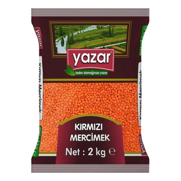 Yazar Local Red Lentils 2 Kg