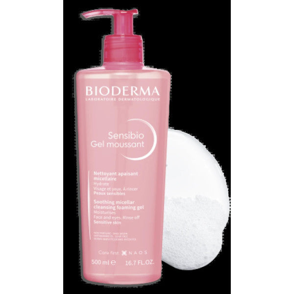 Bioderma Sensibio Gel Moussant Foaming Gel 500 Ml