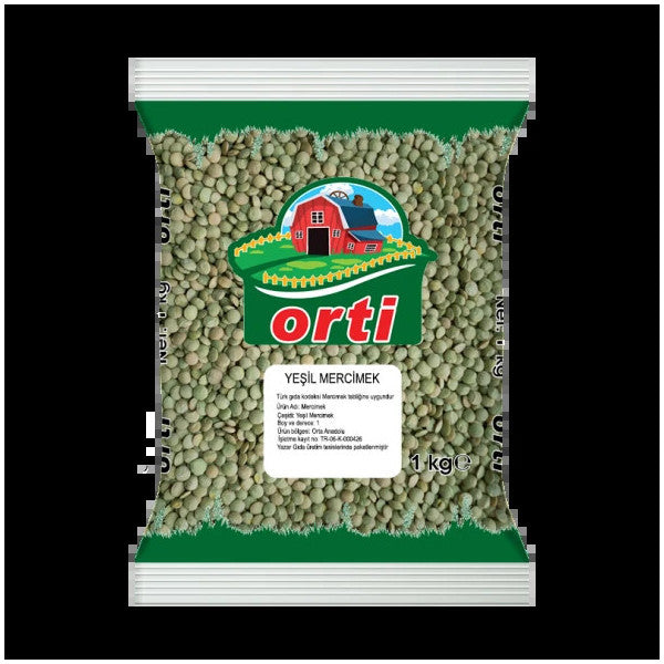 Orti Green Lentils 1 Kg