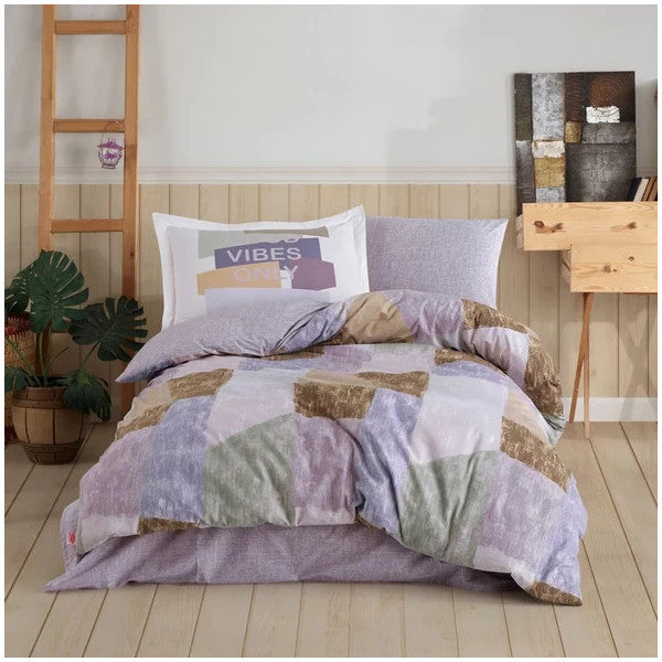 Hobby Bermuda Lilac - Poplin Studio Single Duvet Cover Set