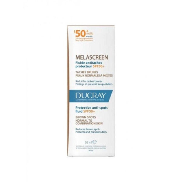 Ducray Melascreen Sunscreen For Blemish Prone And Normal To Oily Skin Spf50+ 50 Ml