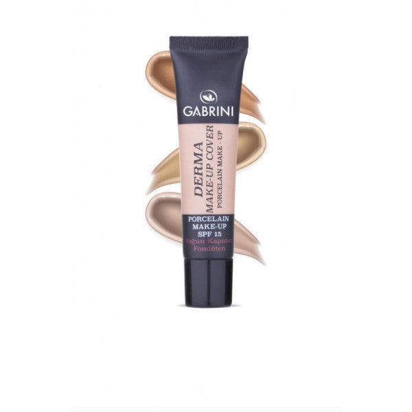 Gabrini Derma Make-Up Cover Full Coverage Foundation – 104 Light Brown