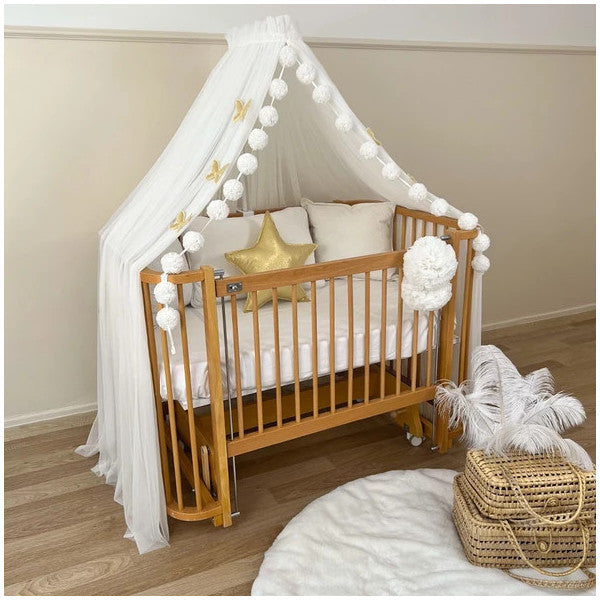 Pamuka Baby Crib Mosquito Net White