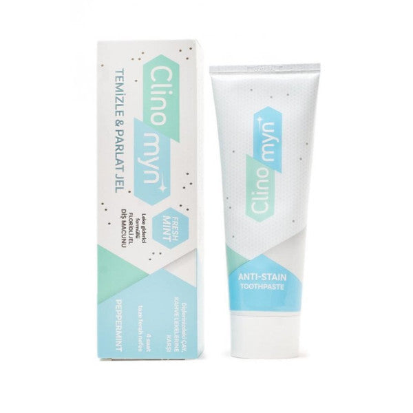 Clinomyn Fresh Cleansing Polishing Gel Toothpaste 75 Ml X 5 Pcs