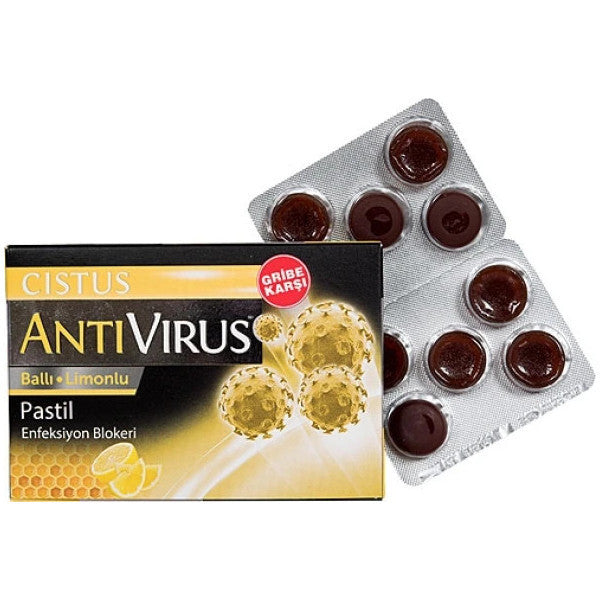 Cistus Antivirus Honey Lemon Pastille 10 Pieces