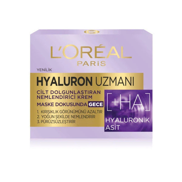 L'oréal Paris Hyaluron Expert Skin Plumping Moisturizing Cream Night