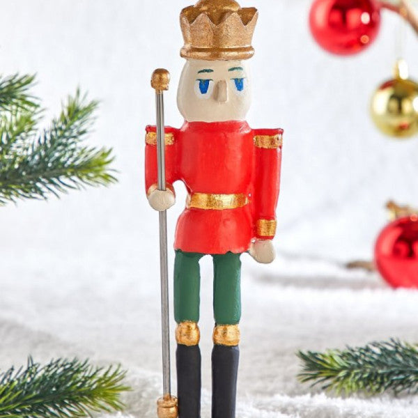 Waldern 26Cm New Year Decorative Tin Soldier Figure