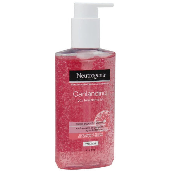 Neutrogena Refreshing Pink Grapefruit Facial Cleanser 200Ml