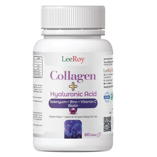 Leeroy Collagen Hyaluronic Acid 60 Tablets