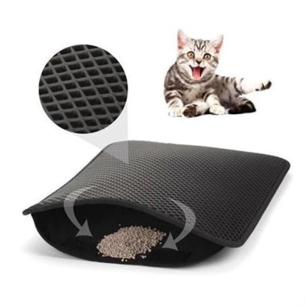 Buffer® Cat Toilet Front Litter Collector Cleaner Sieve Gray Mop