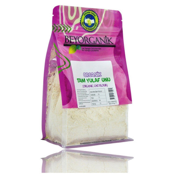 Organic Whole Oat Flour 350Gr 100% Local Oats