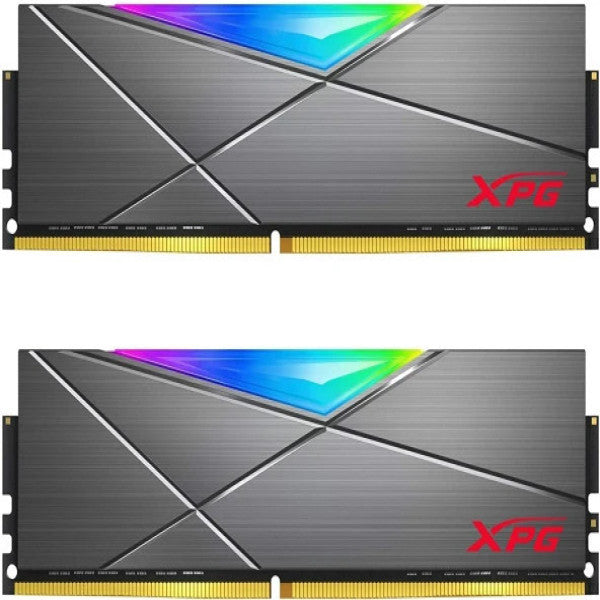 Xpg Spectrix D50 32Gb (16X2) Rgb Ddr4 3200Mhz Cl16 1.35V Ax4U320016G16A-Dt50 مجموعة مزدوجة من ذاكرة الوصول العشوائي