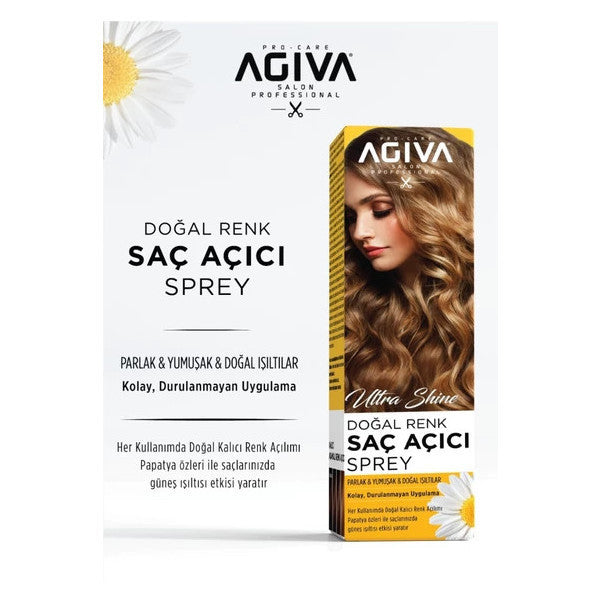 Agiva Hair Lightening Spray Natural Color 150 Ml