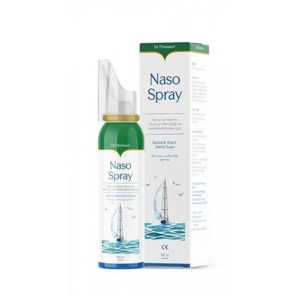 Dr. Thompson Naso Nasal Spray 100Ml | Isotonic Sterile Seawater