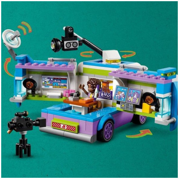 Lego Friends 41749 Live Broadcast Vehicle (446 Pieces)