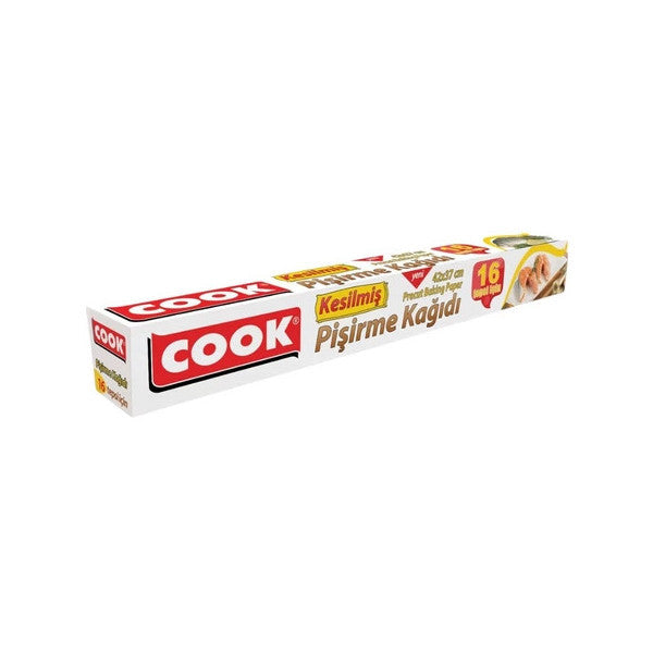 Cook 42X37 Cm 16 Sheets Baking Paper 3 Pack