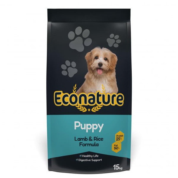 Econature Lamb Meat Puppy Food 15 Kg