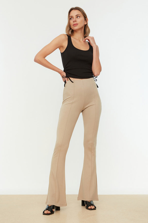 Trendyolmilla Flare Knitted Trousers Twoss20Pl0342