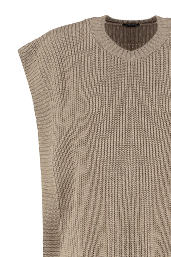 Trendyol Modest Side Slit Detailed Knitwear Sweater TCTAW23SV00010