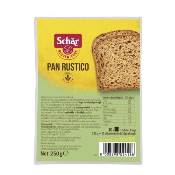 Schar Pan Rustıco 250 Gr