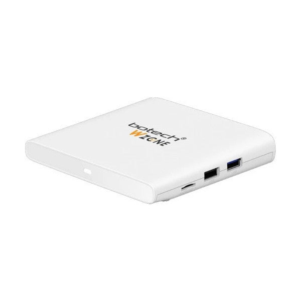 Botech Wzone 4K Android Tv Box - White - 32 Gb