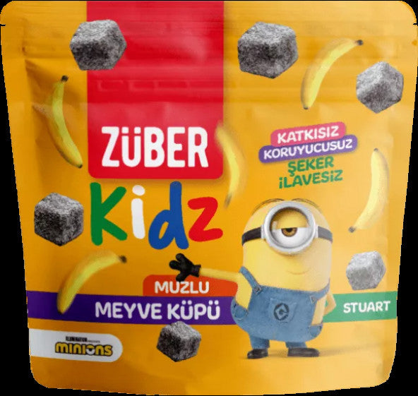 Züber Kidz Banana Fruit Cube 49 G