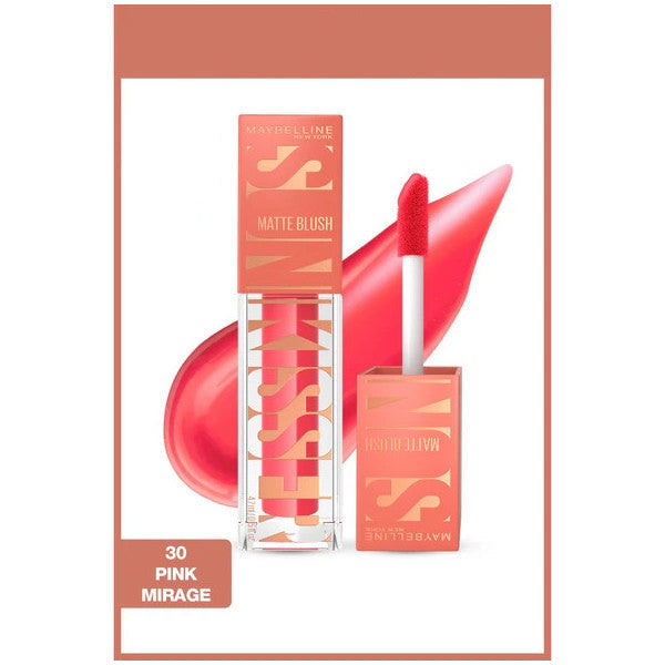 Maybelline New York Sunkisser Hazy Matte Liquid Blush - 30 Pink Mirage