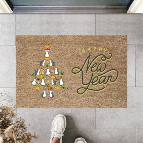 Dormot Home Modern Print - Happy New Year 11 - Welcome Doormat