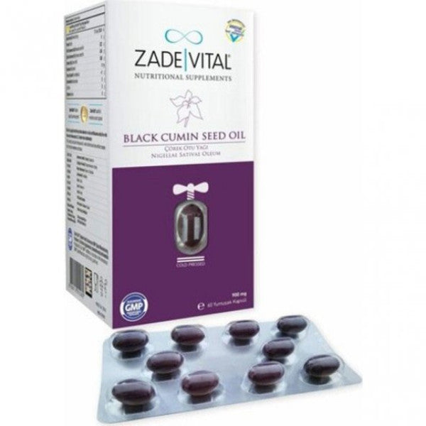 Zadevital Black Cumin Oil 900 Mg 60 Capsules