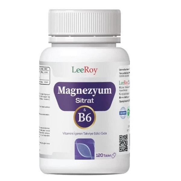 Leeroy Magnesium Citrate 120 Tablets