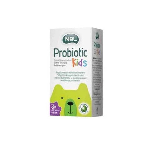 Nbl Probiotic Kids 30 Chewable Tablets