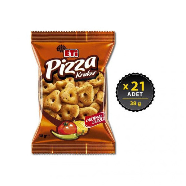 Eti Pizza Crackers 38 G X 21 Pieces